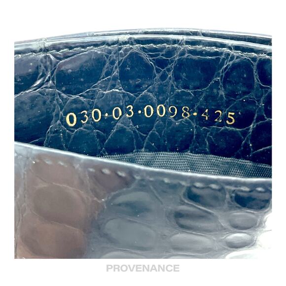 🔴 Gucci Card Holder Wallet - Crocodile Leather - Picture 7 of 7